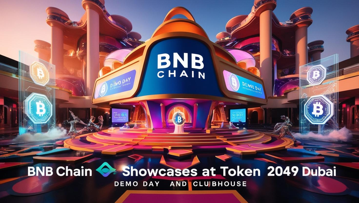 BNB Chain Showcases at Token 2049 Dubai with Demo Day and Clubhouse