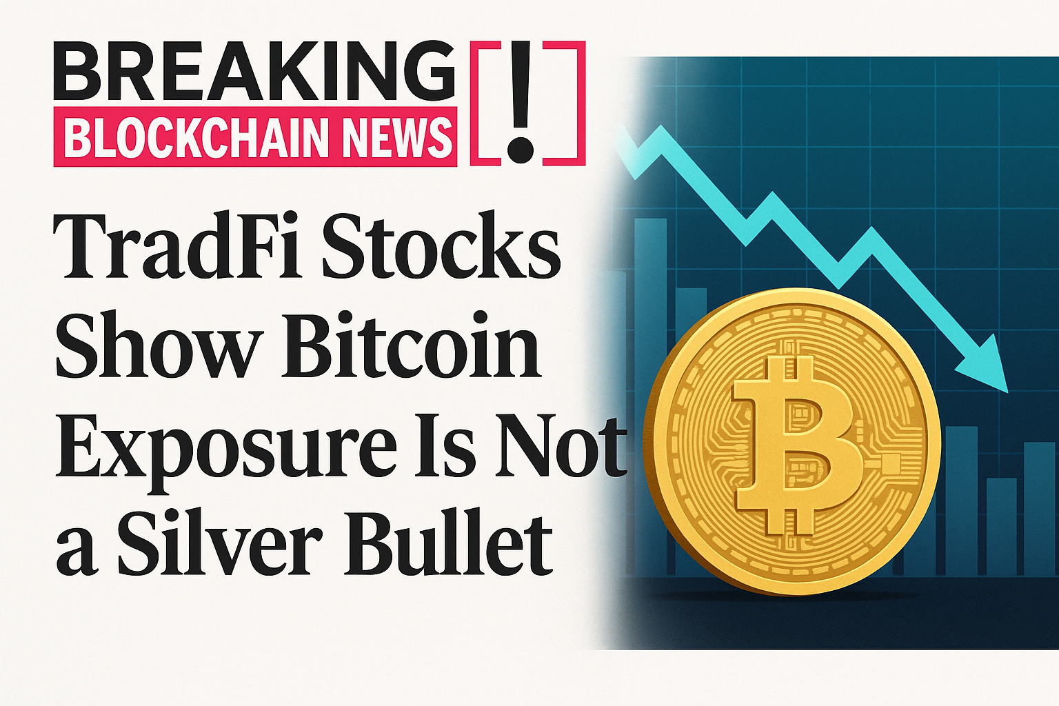 TradFi Stocks Show Bitcoin Exposure Is Not a Silver Bullet