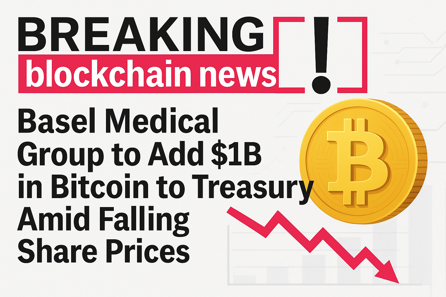 Basel Medical Group to add $1B in Bitcoin to treasury amid falling share prices