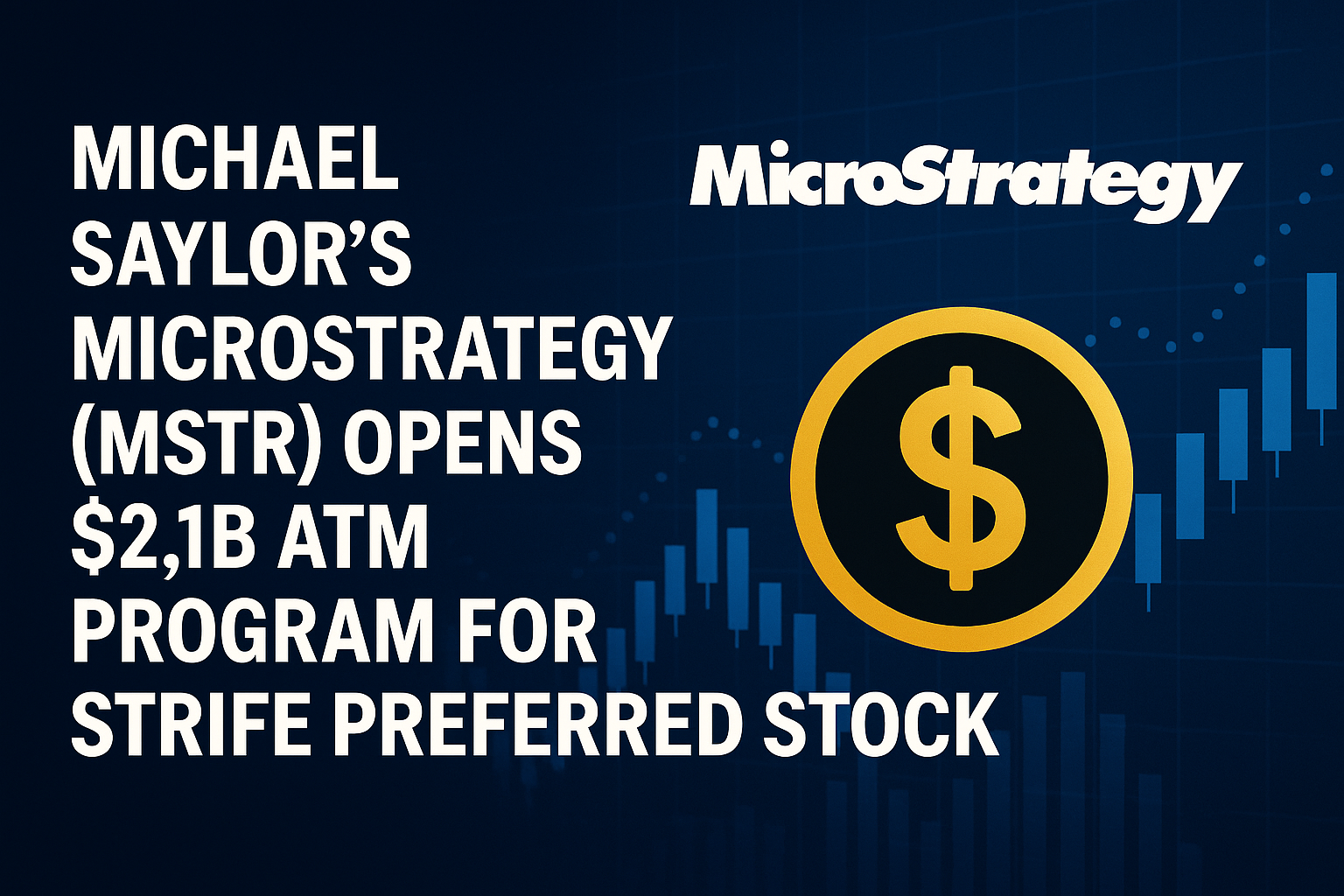 Michael Saylor’s Strategy (MSTR) Opens $2.1B ATM Program for Strife Preferred Stock 