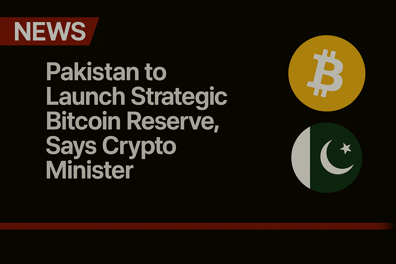 Pakistan to Launch Strategic Bitcoin Reserve, Says Crypto Minister