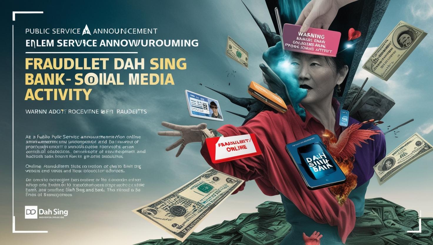 HKMA Warns Public on Fraudulent Dah Sing Bank Website and Social Media