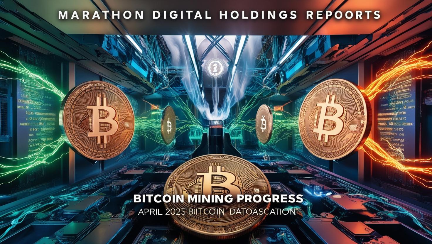 Marathon Digital Holdings Reports April 2025 Bitcoin Mining Progress