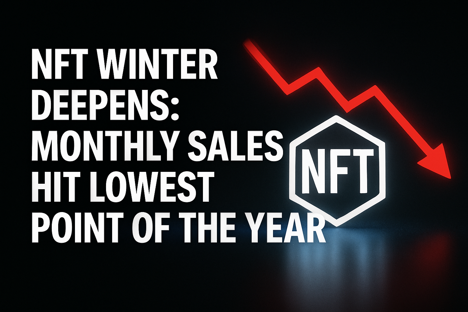 NFT winter deepens: Monthly sales hit lowest point of the year