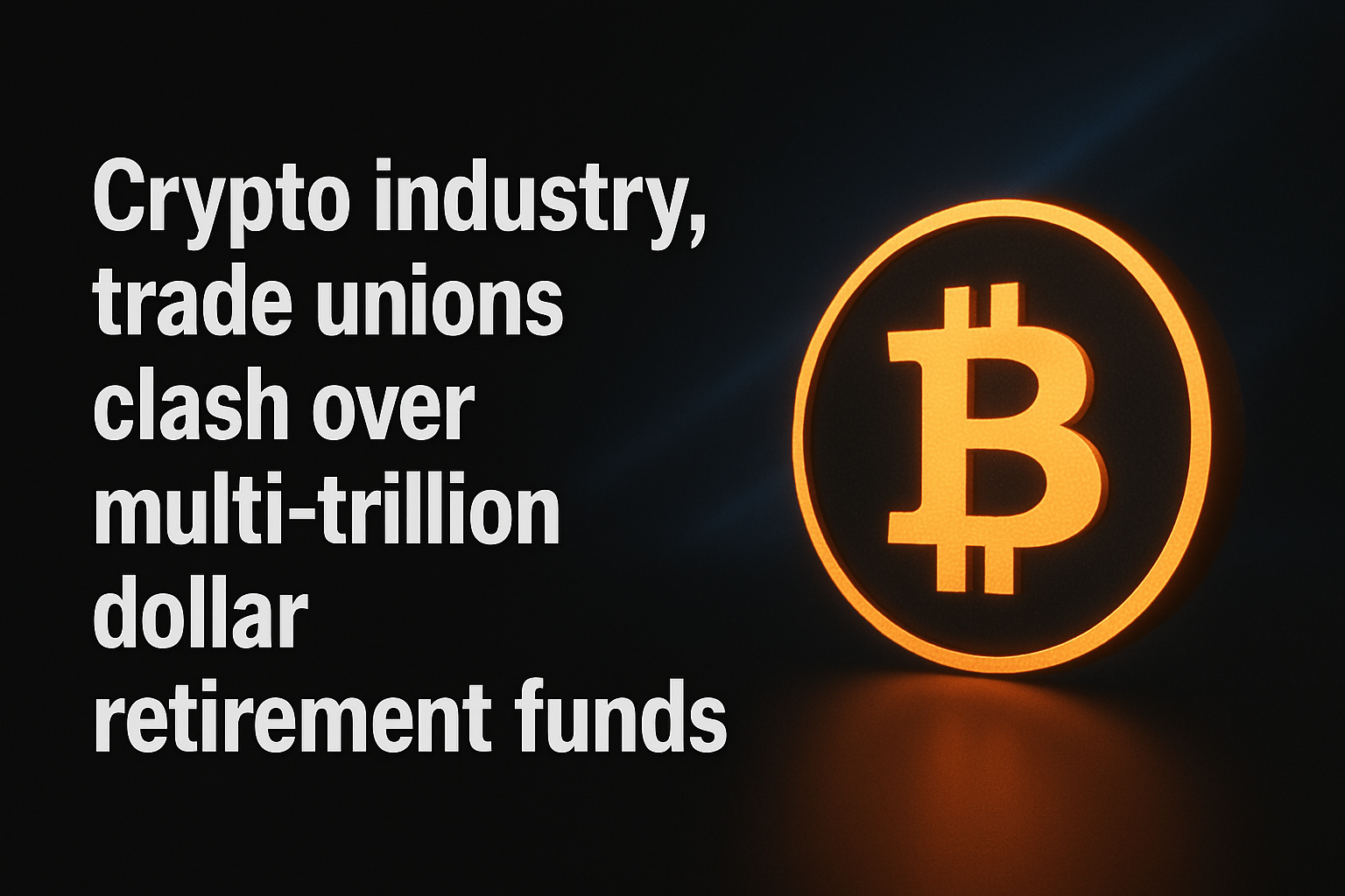Crypto industry, trade unions clash over multi-trillion dollar retirement funds