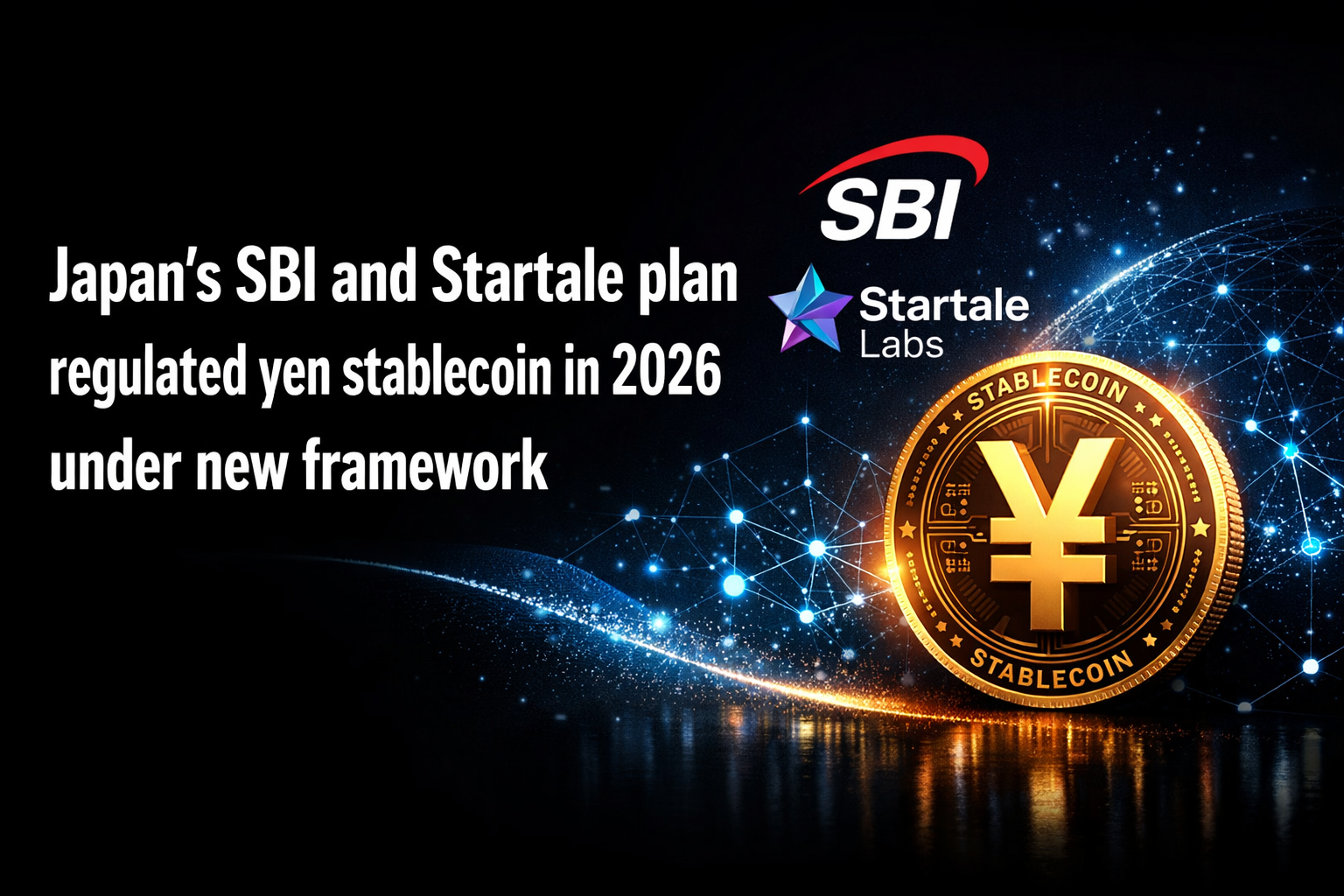 Japan’s SBI and Startale plan regulated yen stablecoin in 2026 under new framework