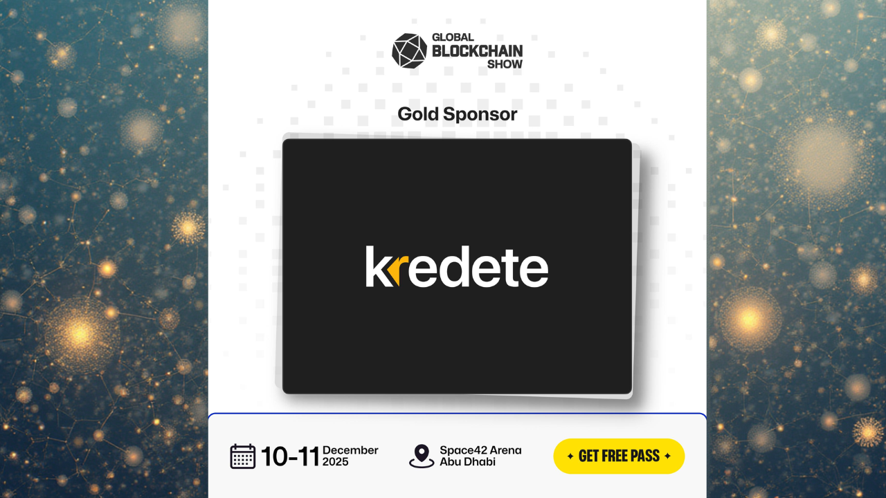 Global Blockchain Show 2025 Proudly Welcomes Kredete as a Gold Sponsor