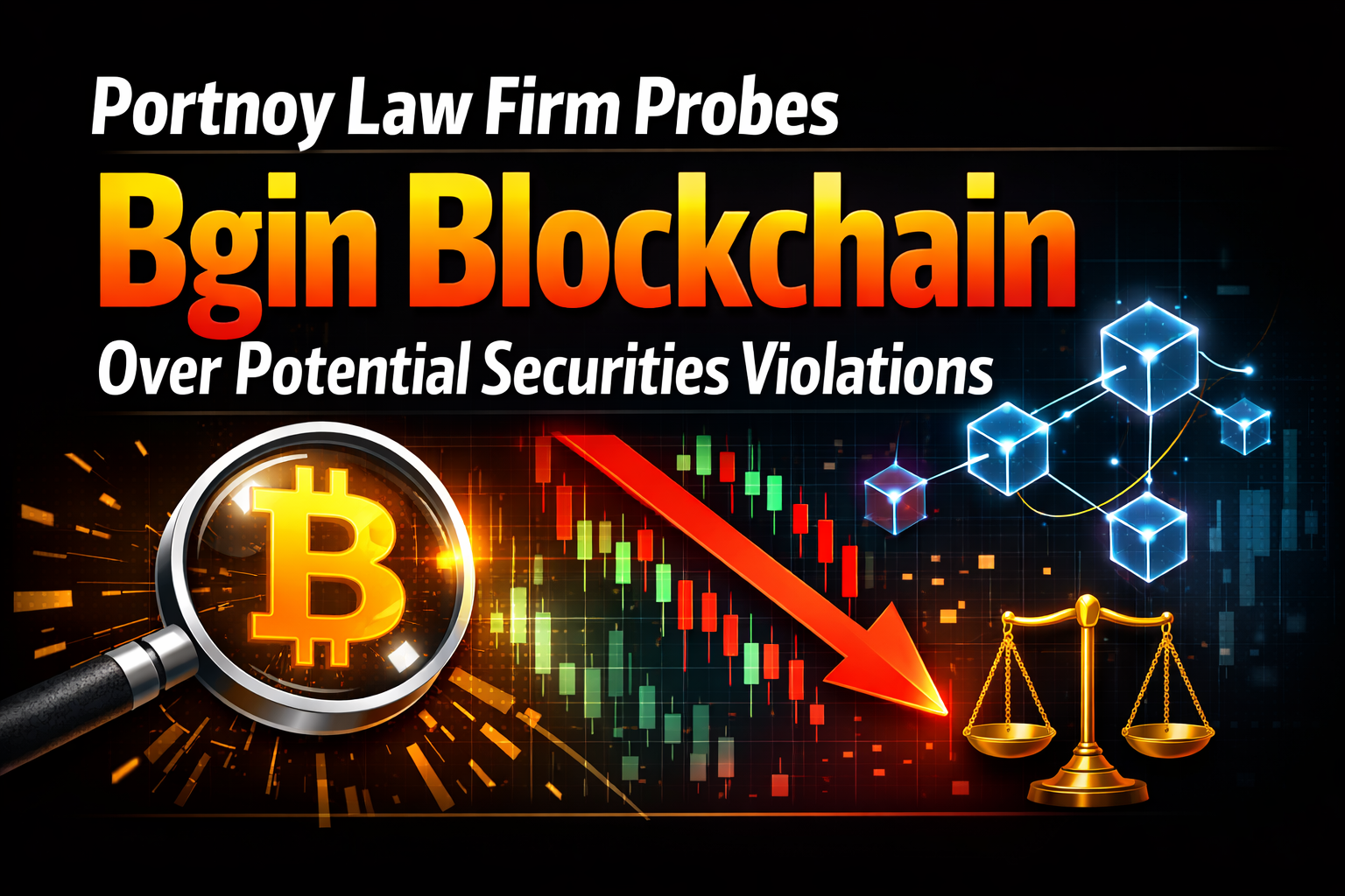 Portnoy Law Firm probes Bgin Blockchain over potential securities violations