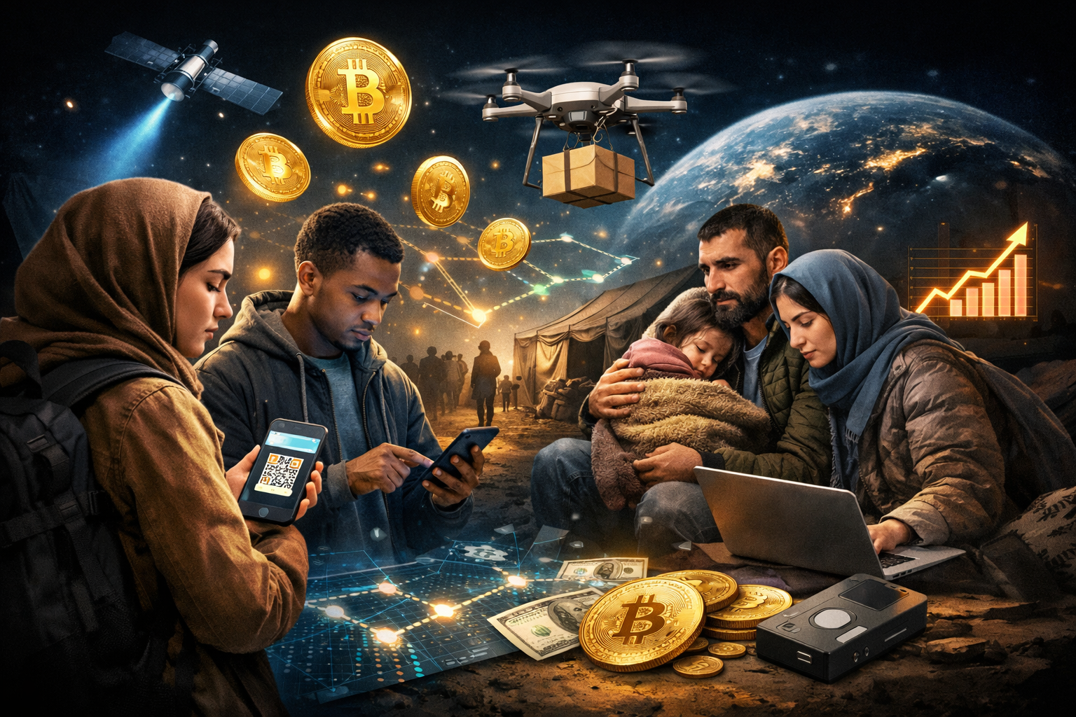 Crypto Tools for Refugees Highlighted by Balaji Srinivasan