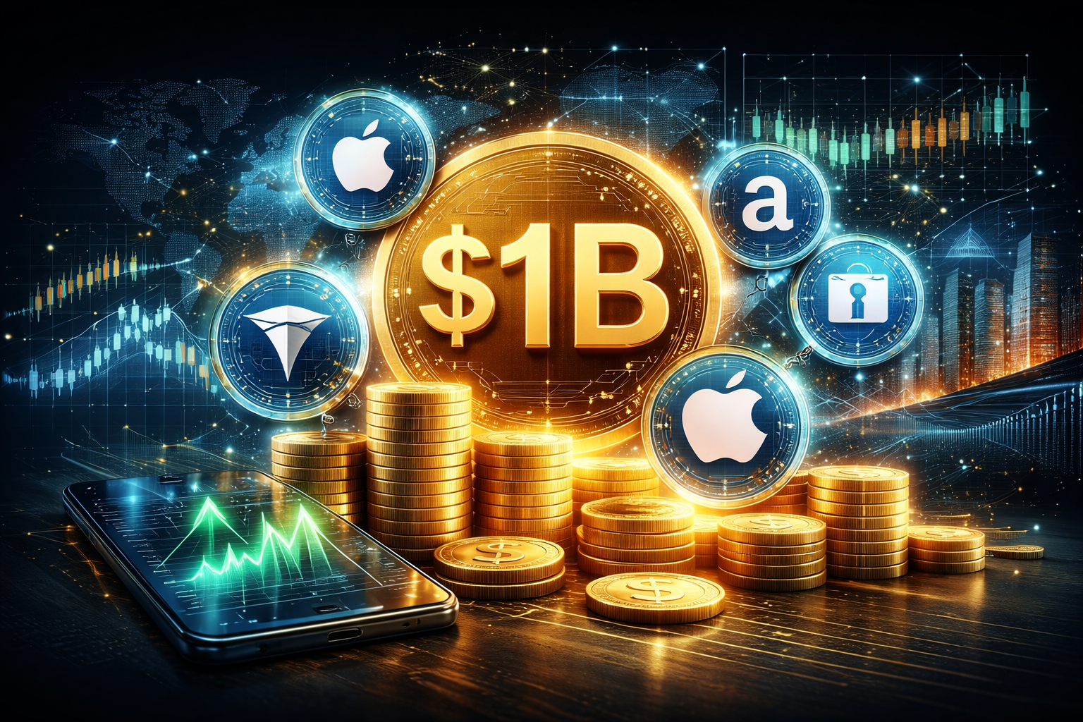 Tokenized Stocks Surpass $1B as Ondo and xStocks Lead Market