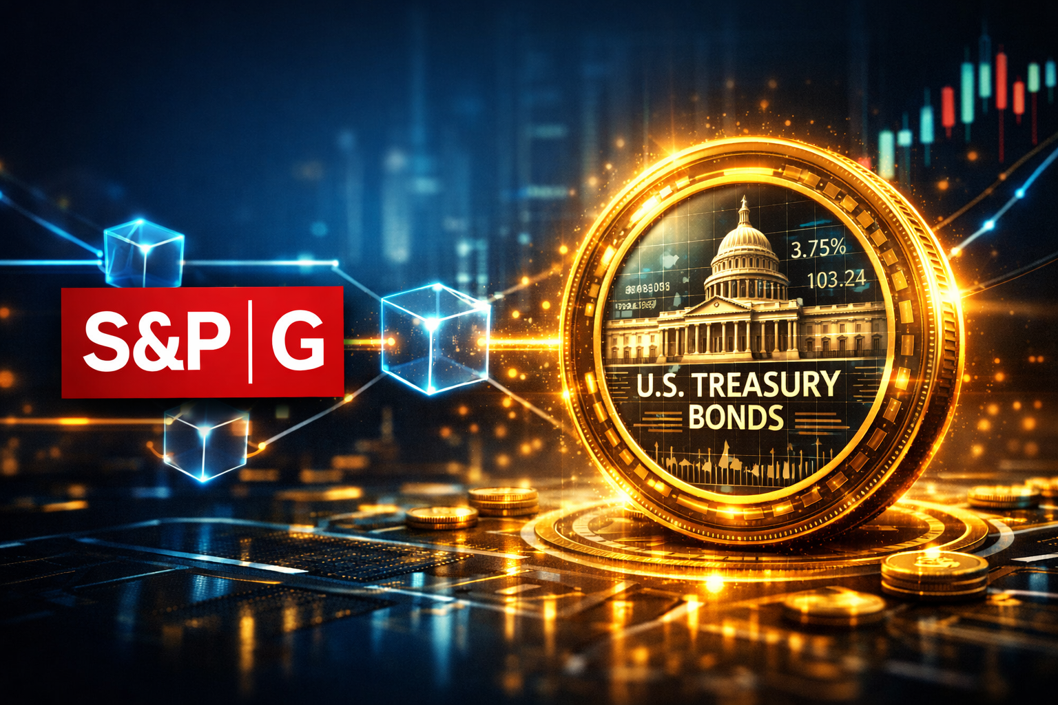 S&P Tokenizes Treasury Index on Canton Network to Expand Blockchain Finance