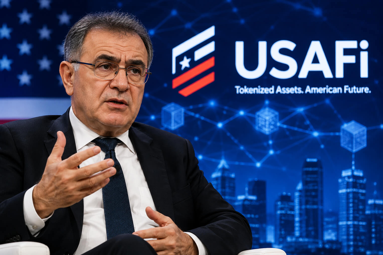 Nouriel Roubini Finds a Blockchain Use Case With Tokenized Asset Project USAFi