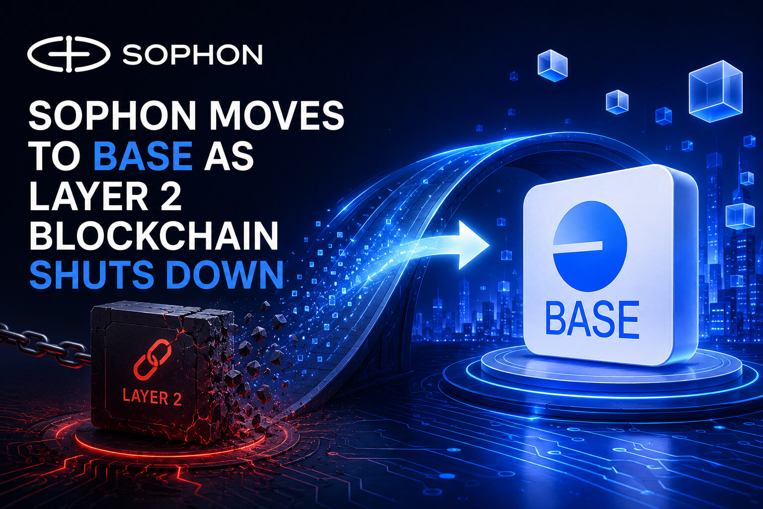 Sophon Moves to Base as Layer 2 Blockchain Shuts Down