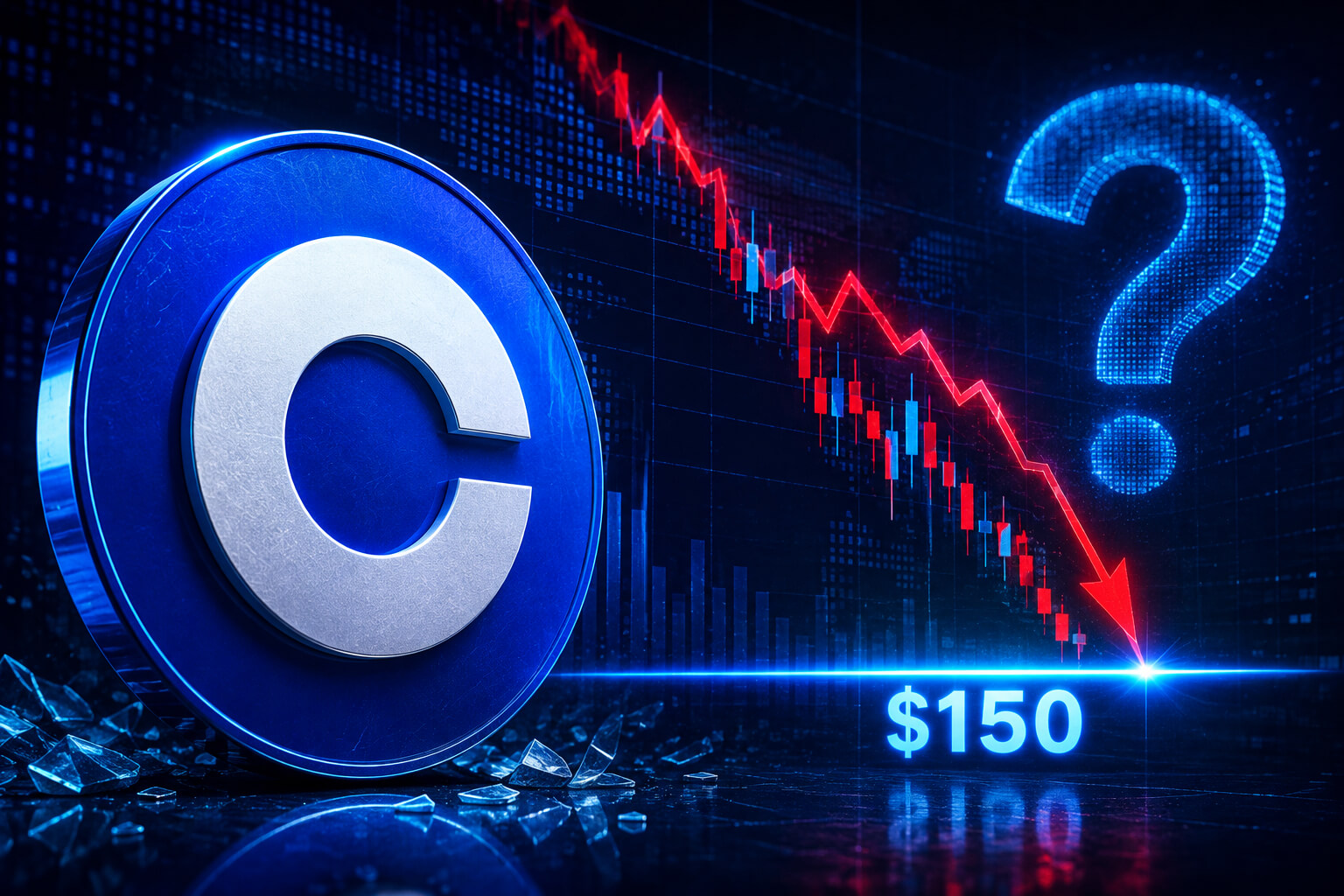 Coinbase Stock Price Prediction: Can COIN Hold $150 After Back-to-Back Earnings Misses?
